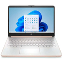 Laptop HP 14-DQ6015DX 14" Celeron N150 4GB RAM 128GB UFS W11S Home Rosado Teclado Inglés
